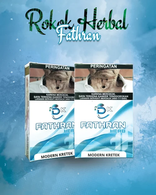 Rokok Herbal Fathran Modern Kretek dari Gold Win Sukses, rokok herbal alami yang meningkatkan stamina, dan vitalitas pria. Solusi sehat untuk merokok alami!