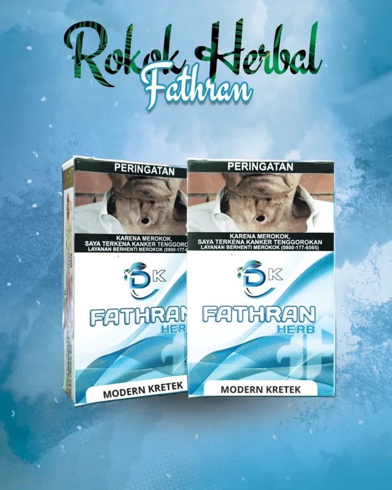 Rokok Herbal Fathran Modern Kretek dari Gold Win Sukses, rokok herbal alami yang meningkatkan stamina, dan vitalitas pria. Solusi sehat untuk merokok alami!