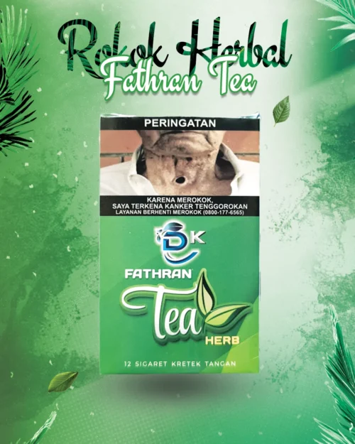 Rokok Herbal Fathran Tea dari Gold Win Sukses , rokok sehat dengan herbal alami untuk stamina, detoksifikasi, dan vitalitas pria. Cocok untuk yang peduli kesehatan!