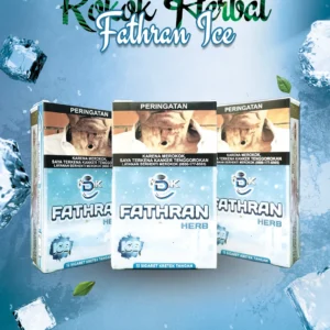 Rokok Herbal Fathran Ice dari Gold Win Sukses, rokok herbal dengan sensasi segar dan manfaat kesehatan. Meningkatkan stamina, detoksifikasi, dan vitalitas pria.